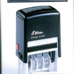Shiny S-402 Self-Inking Dater with "Received/By"