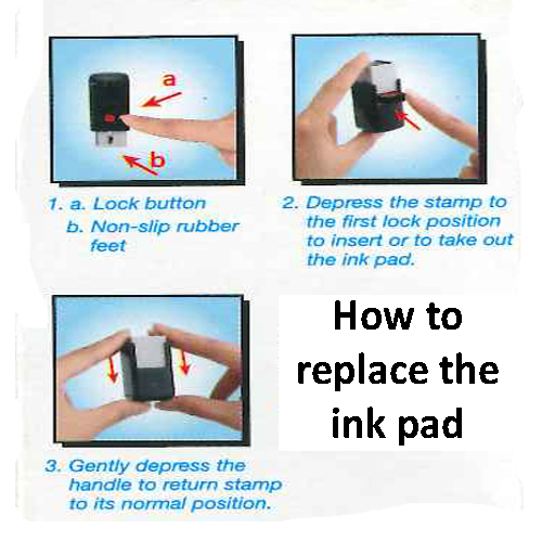 Shiny S-821 Replacement Ink Pad - Image 3