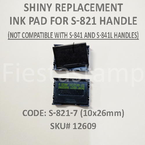 Shiny S-821 Replacement Ink Pad - Image 2