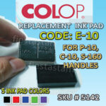 Colop E-10 Replacement Ink Pad